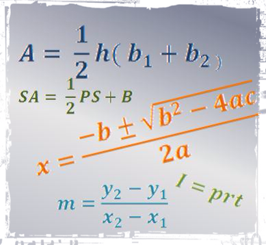 Formulas del nuevo examen