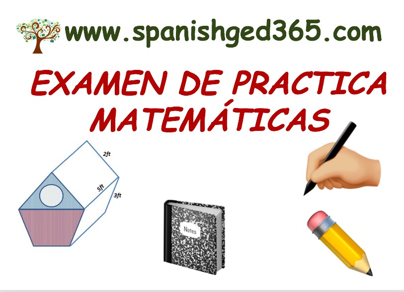 Examen de practica I – MATEMÁTICAS