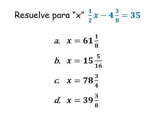 Problemas verbales con fracciones