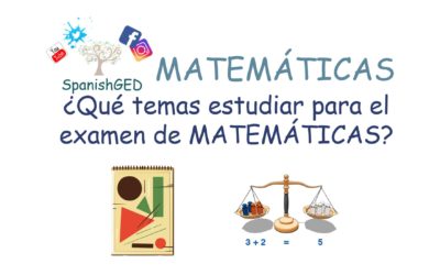 ¿Qué temas debo estudiar para el examen de matemáticas?